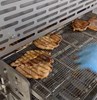 Asado y marcado grill de filetes de cerdo